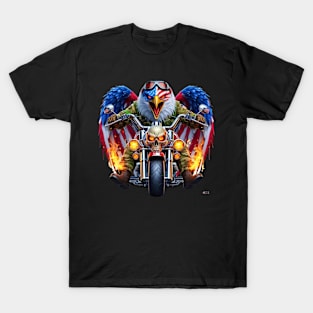 Patriot Eagle Rider by focusln T-Shirt